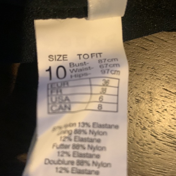 NWOT Seafolly Active Ring Front Bandeau Bikini Top black - Picture 9 of 13